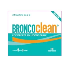 Broncoclean Polvere 24 Bustine - Integratore Benessere Vie Respiratorie