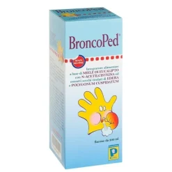 Broncoped Sciroppo Mucolitico 200 ml - Integratore per Tosse Grassa