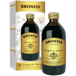 Bronvis Liquido Analcolico 200 ml Dr. Giorgini - Integratore Benessere Naso e Gola