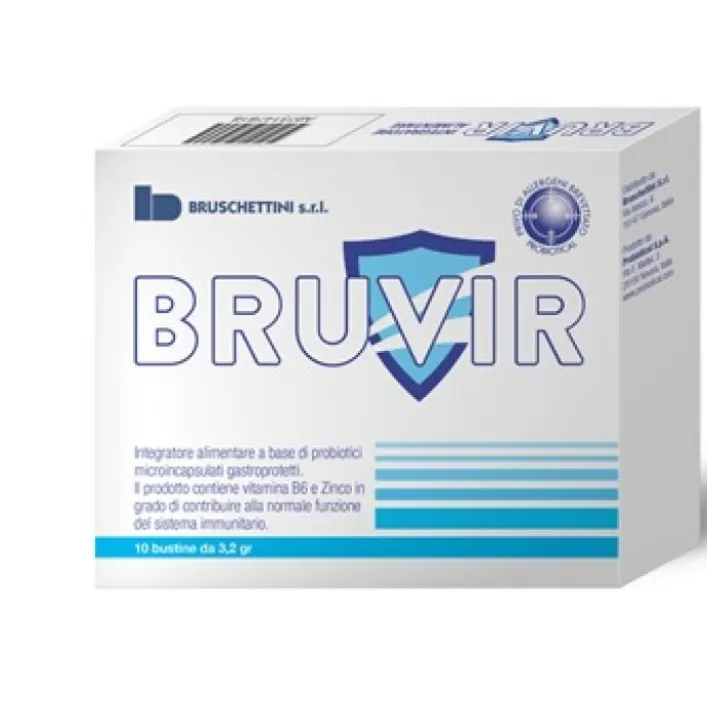 Bruvir 10 Bustine - Integratore Difese Immunitarie