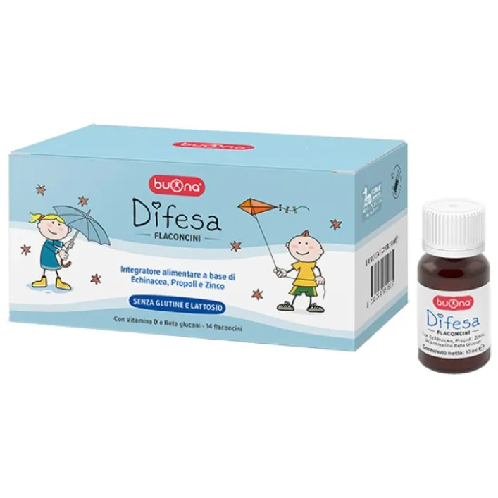 Buona Difesa 14 Flaconcini - Integratore Sistema Immunitario