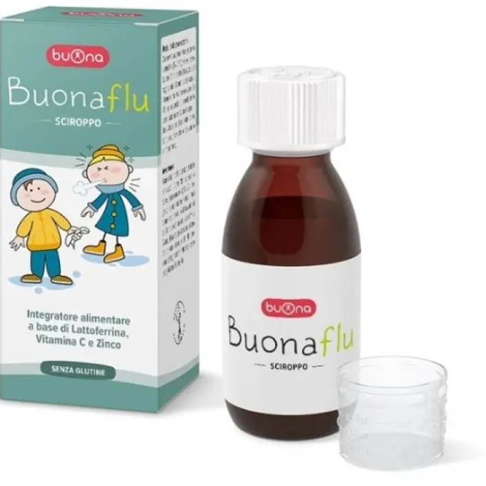 Buonaflu Sciroppo 100 ml - Integratore Difese Immunitarie Bambini