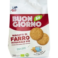 Buongiorno Bio Biscotti Farina Integrale 350 grammi