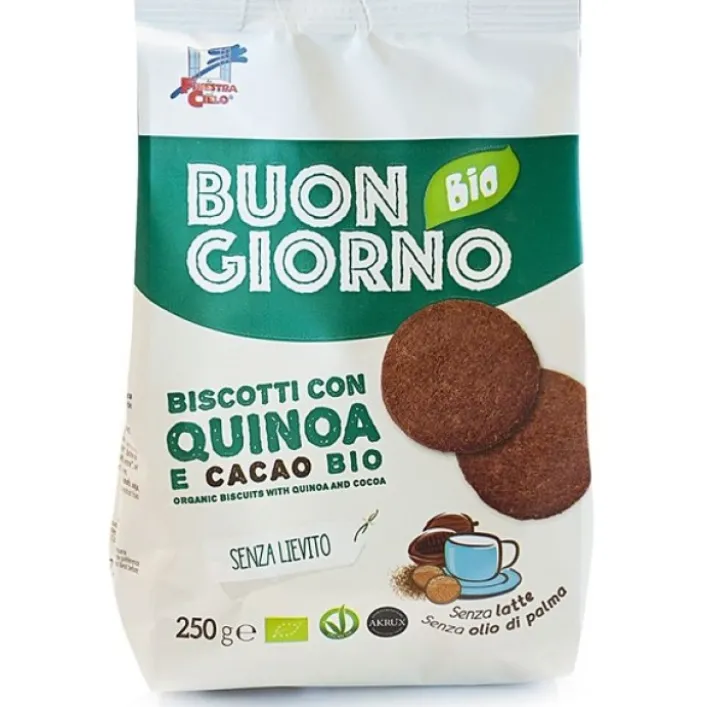Buongiorno Biscotti Quinoa e Cacao 250 grammi
