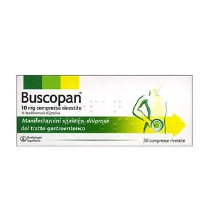 Buscopan 10 mg Scopolamina Antispastico 30 Compresse