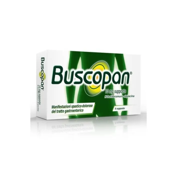 Buscopan 10 mg 6 Supposte Antispastico
