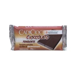 Cadicioc Barretta di Cioccolato Fondente con Glucomannano 20 grammi