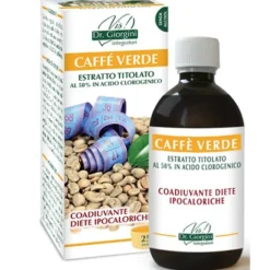 Caffe' Verde Estratto Titolato Analcolico Dr. Giorgini 500 ml - Integratore Bruciagrassi