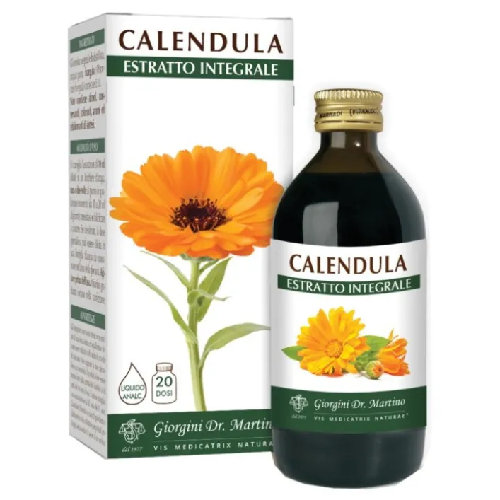 Calendula Estratto Integrale Dr. Giorgini 200 ml - Integratore Alimentare