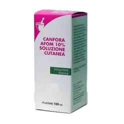 Canfora Afom 10% Soluzione Idroalcolica 100 ml