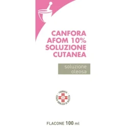Canfora Afom 10% Soluzione Oleosa 100 ml