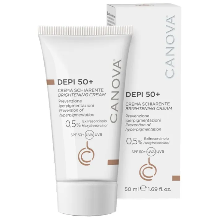 Canova Depi 50+ Crema Schiarente Viso 50 ml