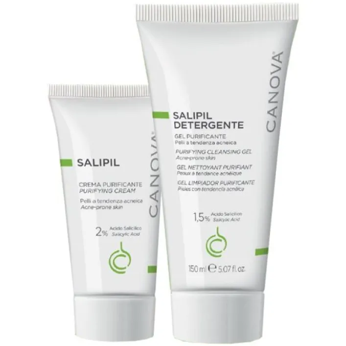 Canova Salipil Crema + Salipil Detergente in Omaggio 150 ml + 50 ml