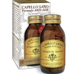 Capello Sano Formula Anti Age 180 Pastiglie Dr. Giorgini - Integratore Capelli e Unghie