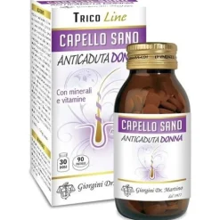 Capello Sano Formula Anti Caduta Donna 90 Pastiglie Dr. Giorgini - Integratore Capelli e Unghie