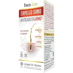 Capello Sano Formula Anti Caduta Uomo 90 Pastiglie Dr. Giorgini - Integratore Capelli e Unghie