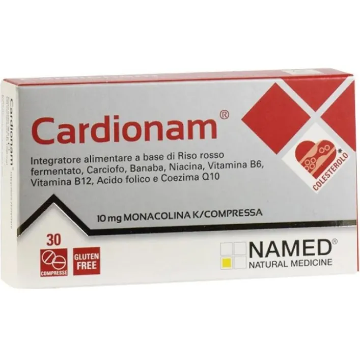 Cardionam 30 compresse - Integratore Controllo Colesterolo