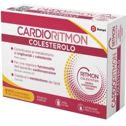 Cardioritmon Colesterolo 30 capsule - Integratore Controllo Colesterolo e Trigliceridi