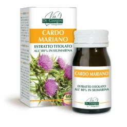 Cardo Mariano Estratto Titolato Dr. Giorgini 60 Pastiglie - Integratore Funzione Epatica e Depurativa