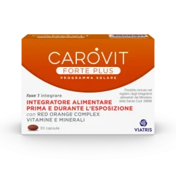 Carovit Forte Plus 30 Capsule - Integratore Preparazione al Sole