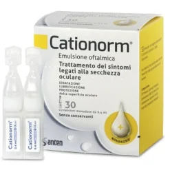 Cationorm Emulsione Oftalmica 30 flaconcini