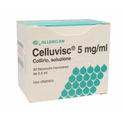 Celluvisc Collirio 5 mg / ml Carmellosa Sodica 30 Flaconcini