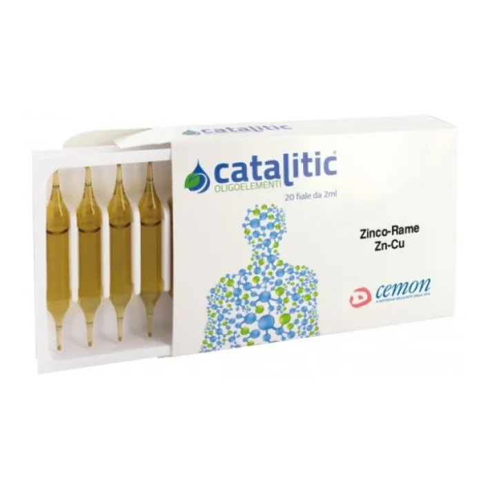 Cemon Catalitic Oligoelementi Zinco/Rame 20 Fiale da 2 ml