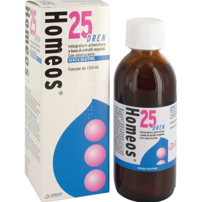 Cemon Homeos 25 Dren 150 ml - Integratore Drenante