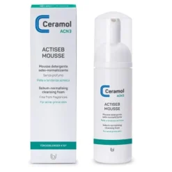Ceramol Actiseb Mousse Detergente Sebonormalizzante 150 ml