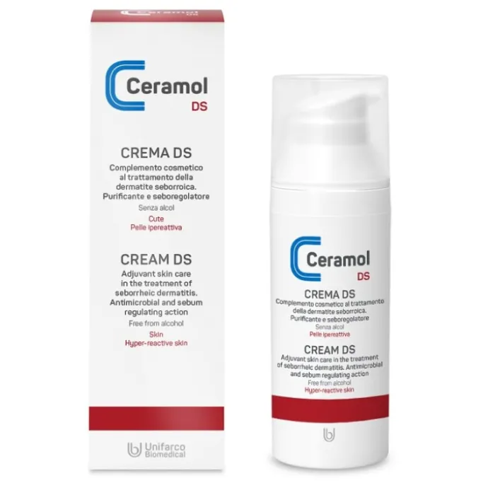 Ceramol DS Crema Coadiuvante Dermatite Seborroica 50 ml