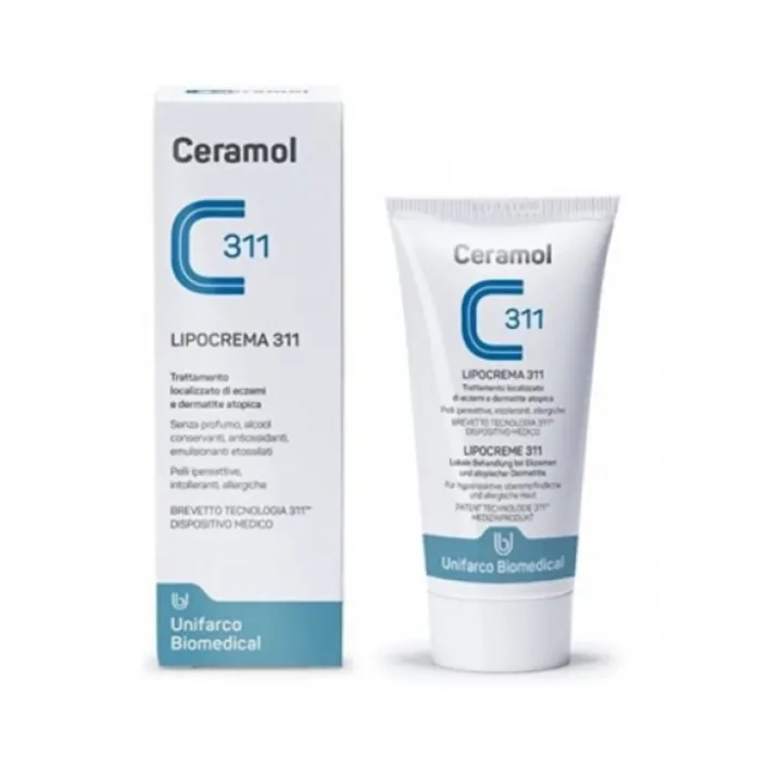 Ceramol Lipocrema 311Crema Riparatrice 100 ml