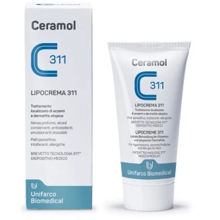 Ceramol Lipocrema 311Crema Riparatrice 50 ml