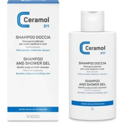 Ceramol 311 Shampoo Doccia Detergente Corpo e Capelli 200 ml