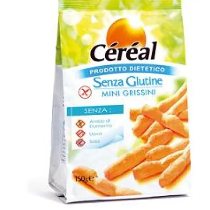 Cereal Mini Grissini Senza Glutine 150 grammi