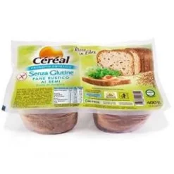 Cereal Pane Rustico ai Semi Senza Glutine 400 grammi