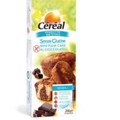 Cereal Plum Cake Mini Cioccolato Senza Glutine 200 grammi