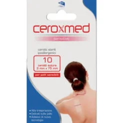 Ceroxmed Sensitive Cerotto Sutura 3 x 75 mm10 Pezzi