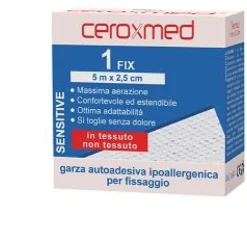Ceroxmed Sensitive Fix Garza da Medicazione m 5 x 5 cm