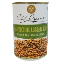 Chef Organic Lenticchie Lessate 400 grammi