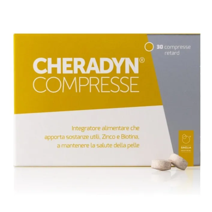 Cheradyn 30 Compresse Retard - Integratore Alimentare