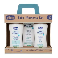 Chicco Baby Moments Set Bagnoschiuma Pelli Delicate