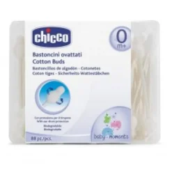 Chicco Bastoncini Ovattati Igiene Orecchie Bambini 90 pezzi