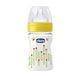 Chicco Biberon Benessere con Tettarella in Silicone Unisex 150 ml Neonati