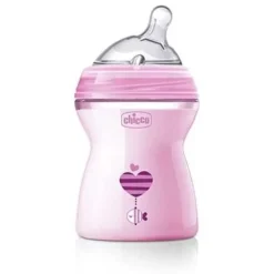 Chicco Biberon Natural Feeling + 2m Girl 250 ml