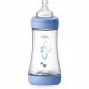 Chicco Biberon Neonato Perfect 5 Azzurro Medio 240 ml 2Mesi+