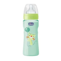 Chicco Biberon Well Being Colorato Polipropilene Unisex 330 ml + 4m