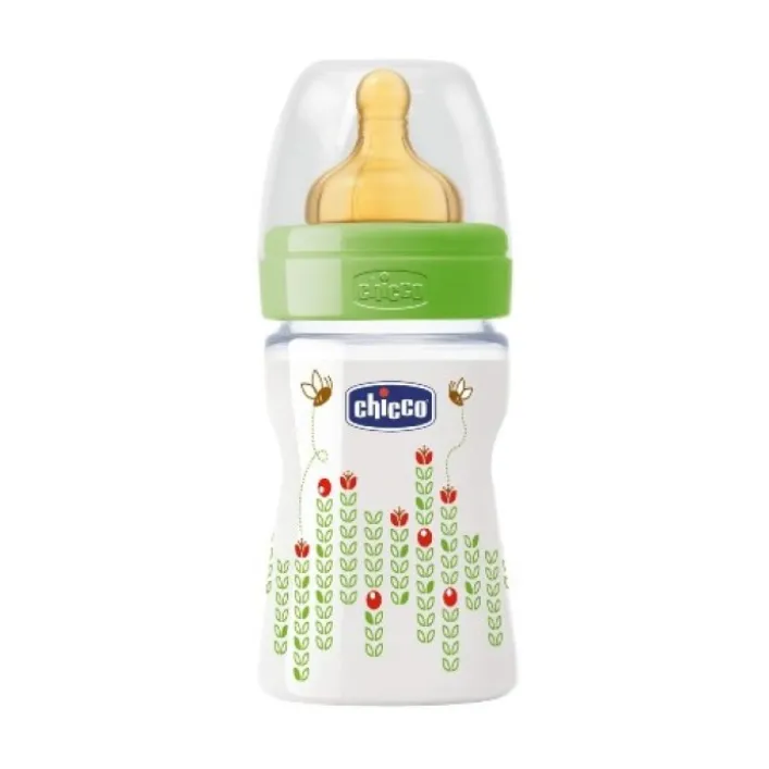 Chicco Biberon Well Being Poliprorene Unisex Caucciu' 150 ml