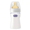 Chicco Biberon Well Being Vetro non Decorato in Caucciu' 150 ml Neonati