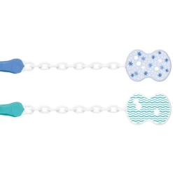 Chicco Clip Catenella Azzurra Neonati