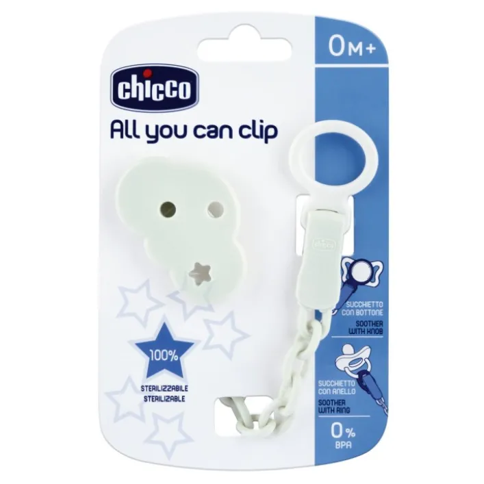Chicco Clip Universale Grigia 0m 1 pezzo